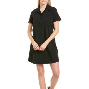 James Perse Soft Black Shirtdress